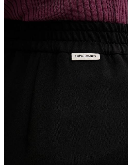 Colmar Black Drawstring Trousers
