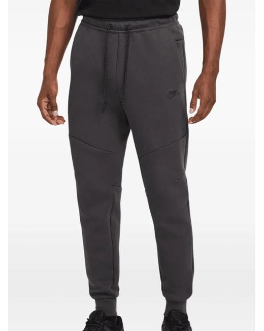 Nike Black Tech Fleece Joggers for men