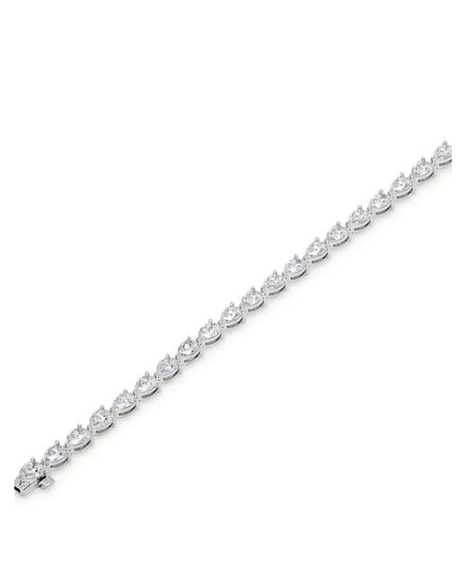 Jewels Aficionado White 18K Diamond Tennis Bracelet