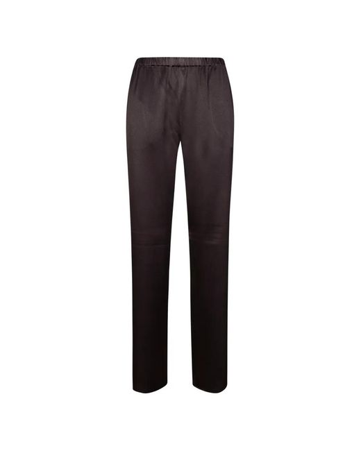 Antonelli Blue Rapolano Wide-Leg Trousers