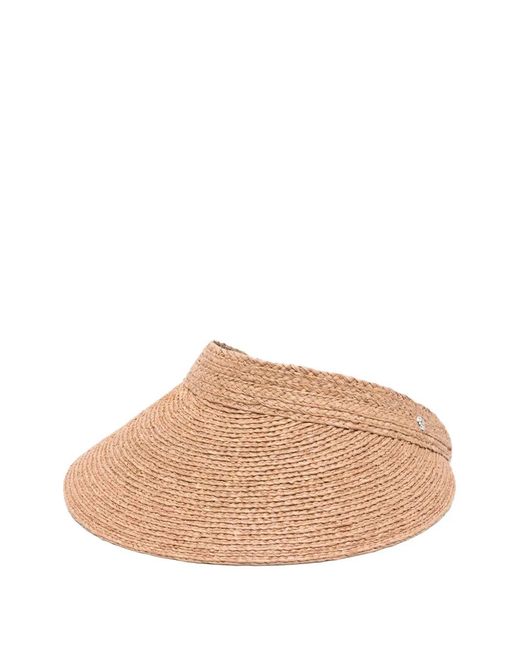 Helen Kaminski Natural Kirsten Raffia Visor
