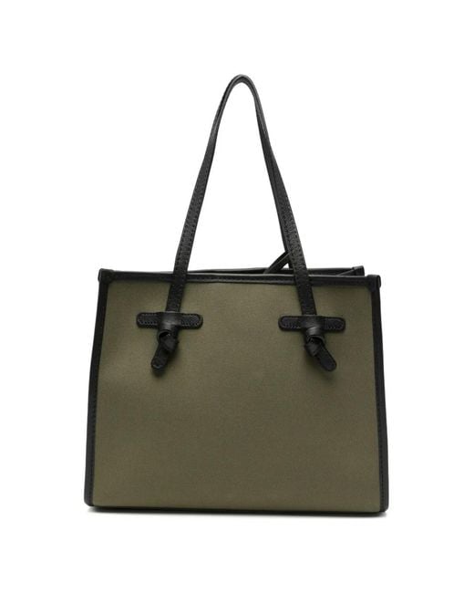 Gianni Chiarini Green Sac Porté Épaule À Détail Noué