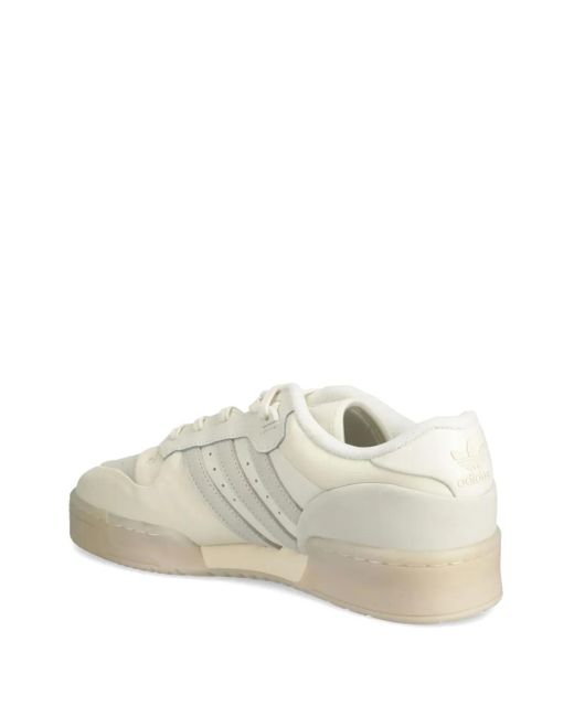 Adidas White Rivalry Low Sneakers for men