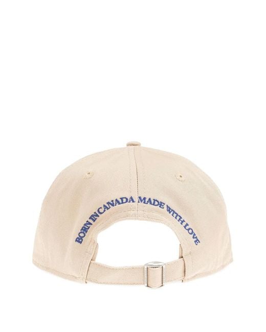 DSquared² Natural Embroidered Cap for men