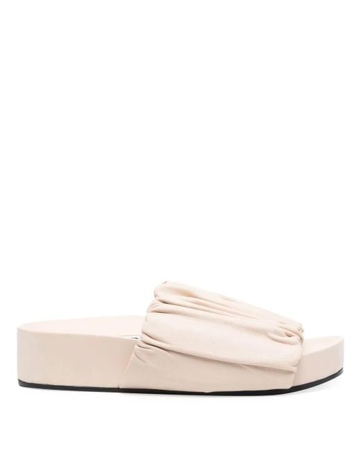 Jil Sander Natural Flat Shoes