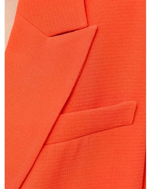 Notes Du Nord Red Single-Breasted Blazer