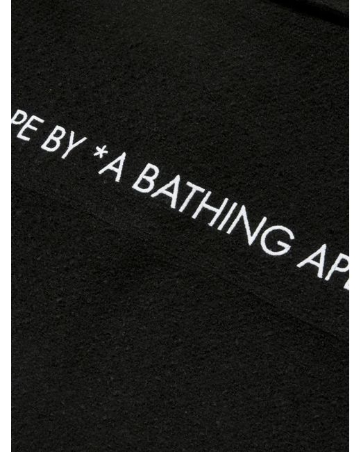 Aape By A Bathing Ape Black Pocket Logo Shirt for men