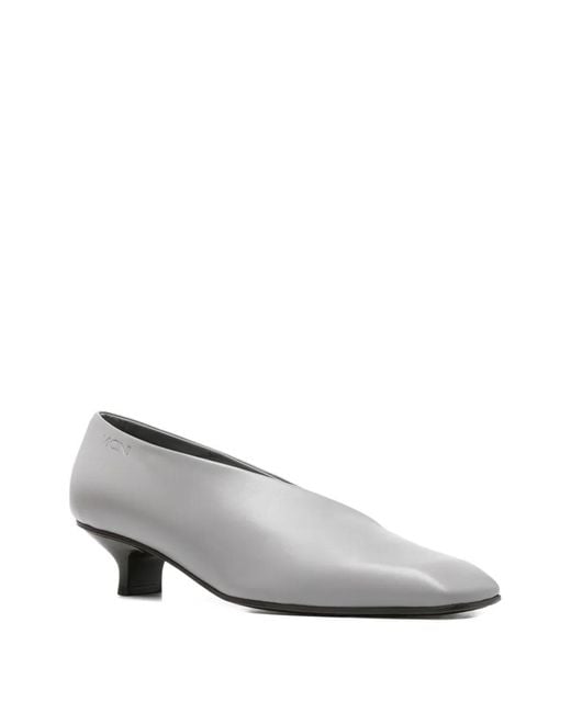 Vicini Gray Sloane Pumps