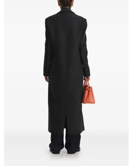 CuAnna Black Buttoned Coat