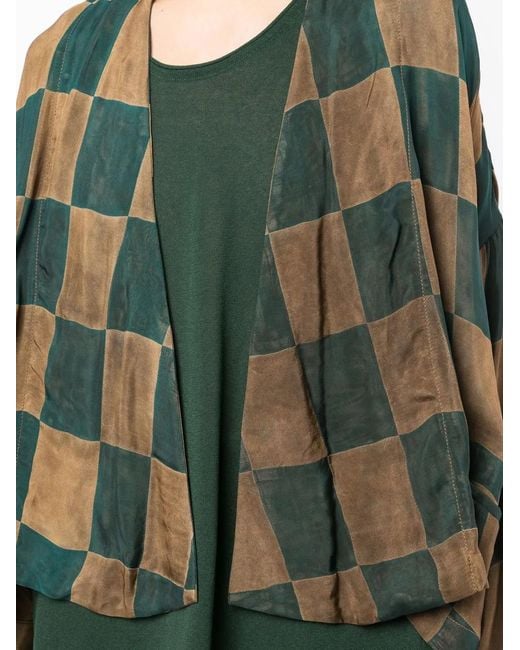 Uma Wang Green Klarke Cropped Jacket