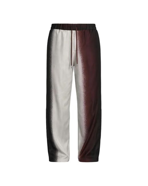 Costumein Brown Pajabot Gradient-Effect Track Pants for men