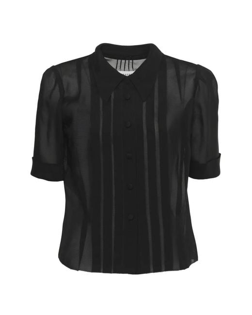 Maison Margiela Black Buttoned Shirt