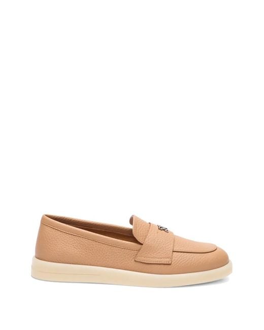 Casadei Natural Passage Loafers