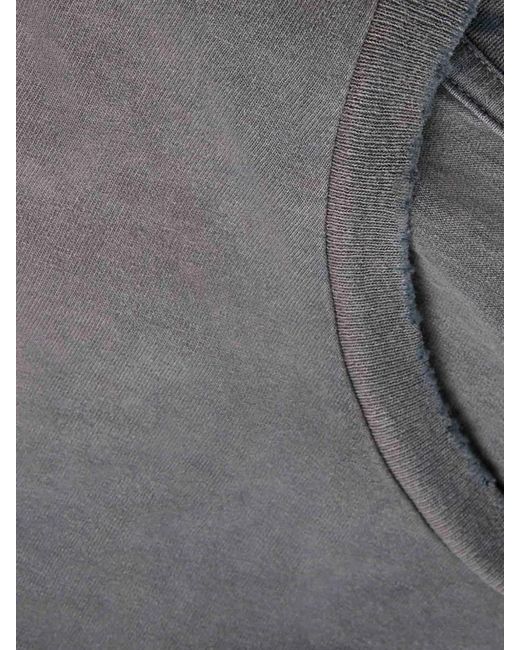 GALLERY DEPT. Blue Graphic-Print Distressed T-Shirt for men