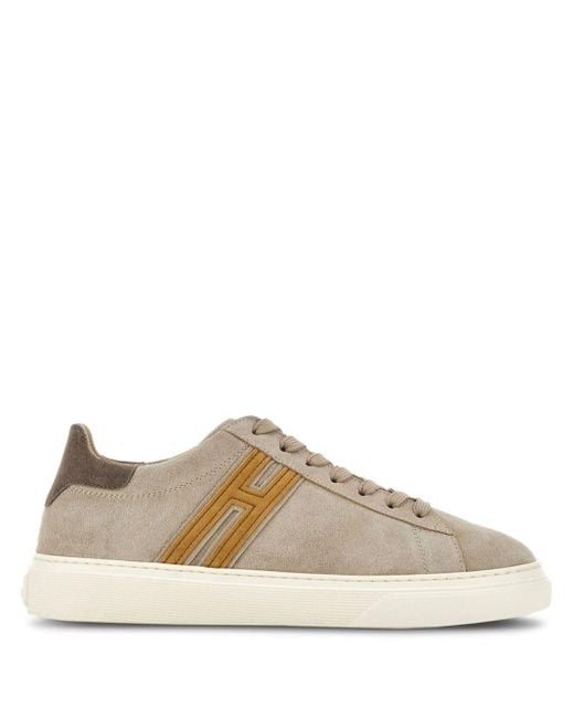 Hogan Brown H365 Lace-up Sneakers for men
