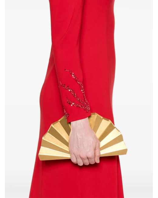 Cristallini Red Teresa Dress