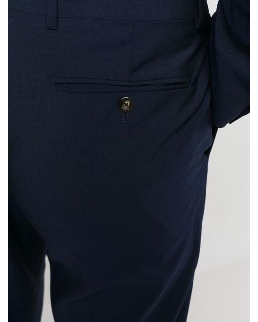 Gucci Blue Single-Breasted Wool-Blend Suit for men