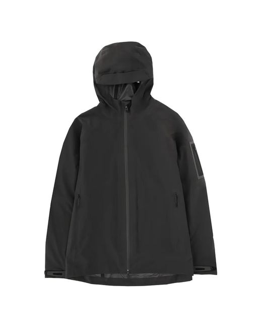 BOSS GREEN HUGO BOSS Black Hooded Jacket for men