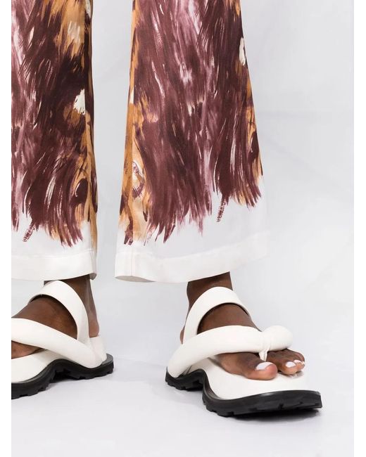 Marni Multicolor Wild Bunch Print Sablé Pants