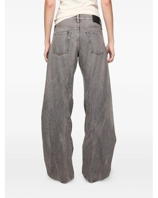 Vaqueros Con Efecto Lavado Acne de color Gray