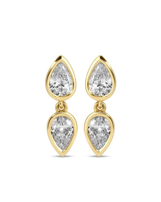 Anita Ko Metallic 18Ct Elodie Diamond Earrings