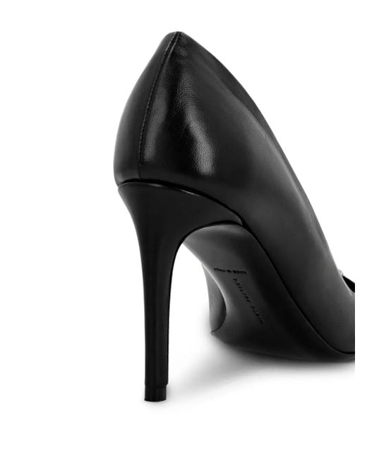 Philipp Plein Black 80Mm Decollete Pumps