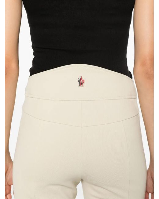 Moncler Twill Skibroek in het Natural
