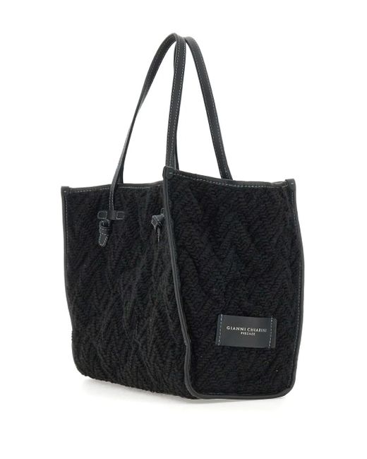 MARCELLA CLUB Shopper Met Geknoopt Detail in het Black