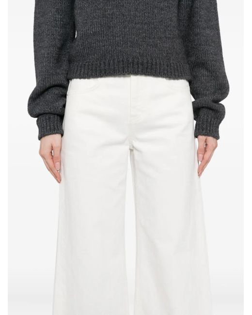 Nili Lotan White Marlene Jeans