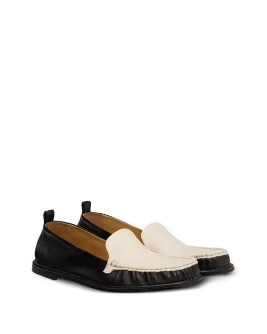 AMI Black Midi Loafers