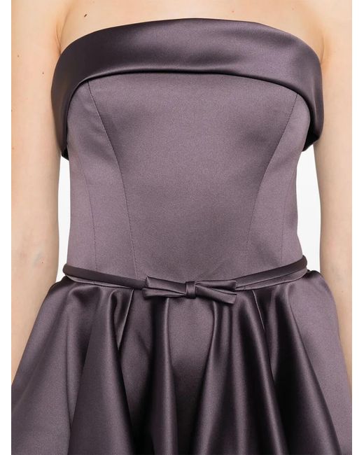 Viktor & Rolf Purple Circle Mini Dress