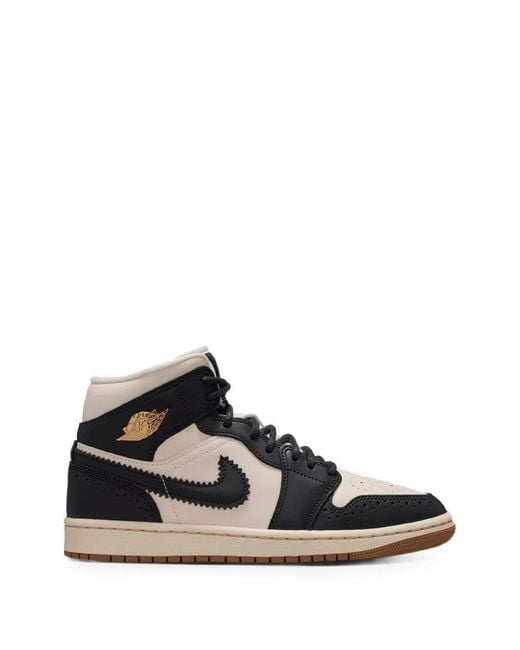 Nike Black Air 1 Mid Se Sneakers
