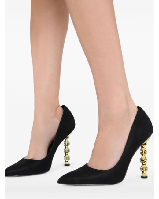 Kat Maconie Black Pointed-Toe Pumps