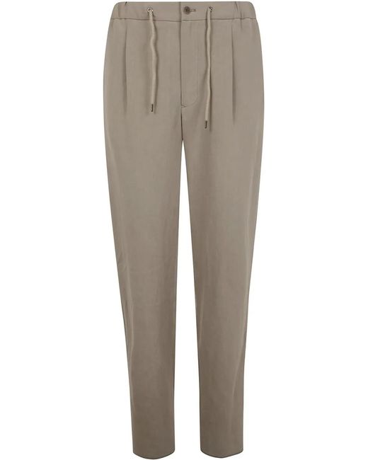 Giorgio Armani Gray Trousers for men