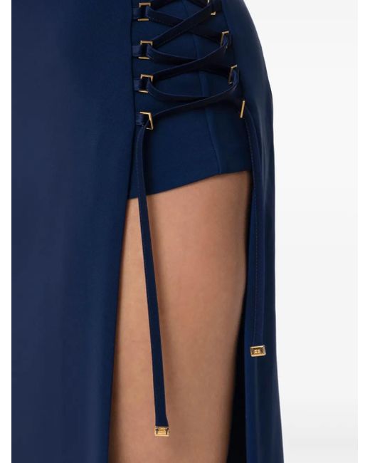 Elisabetta Franchi レイヤード スカート Blue