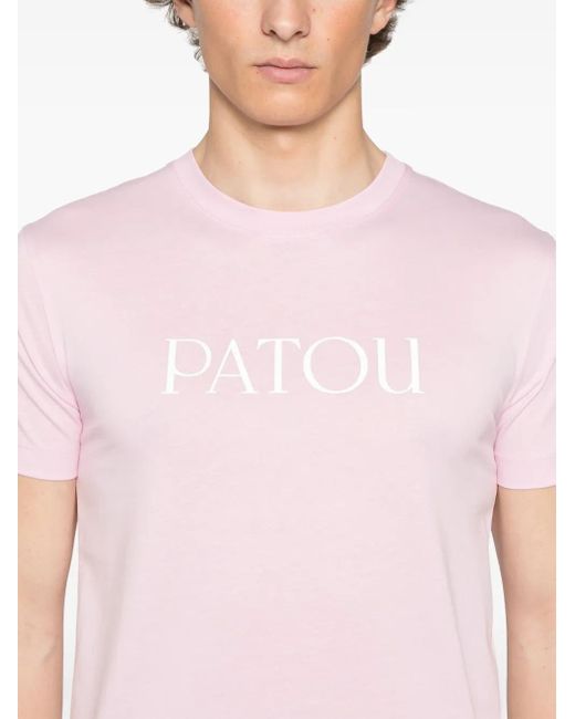 Patou Pink T-Shirt aus Bio-Baumwolle