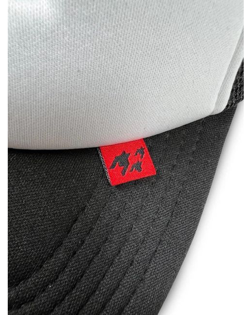 Free Refills Black Harley Embroidered Trucker Cap for men
