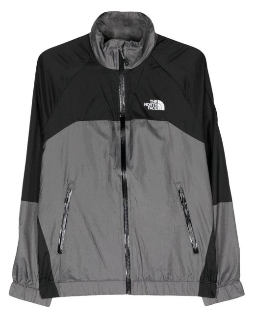 The North Face Black Wind Shell Zip-up Jacket for men
