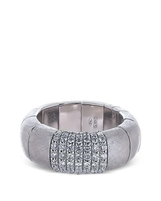 ’ROBERTO DEMEGLIO Gray Diamond Stretch Ring