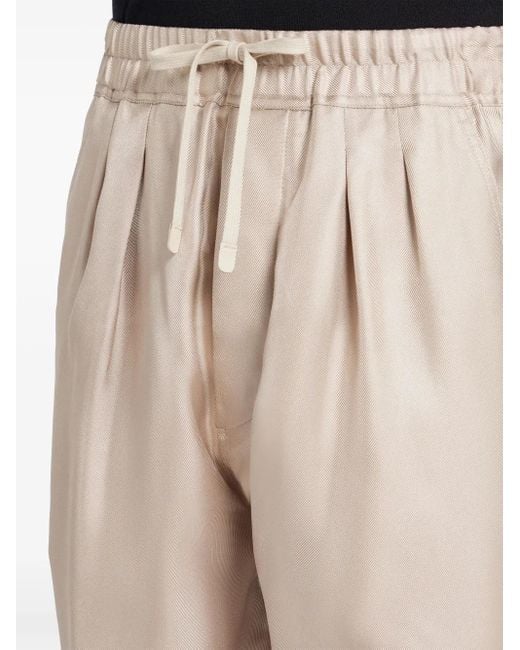メンズ Tom Ford シルクショートパンツ Natural
