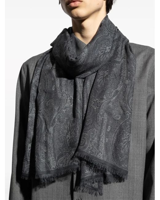 Etro Black Scarf