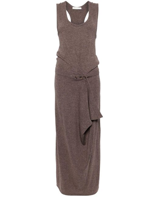 Christopher Esber Brown Fasten Tank Dress