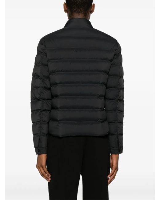 Moncler Daunenjacke Mit Logo-Prägung in Black für Herren