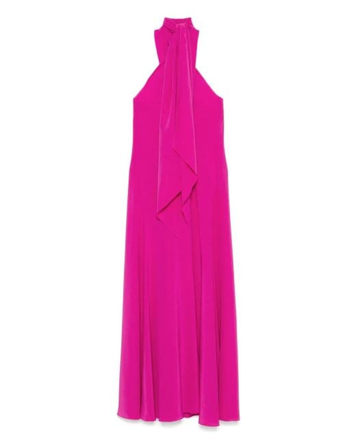 Gianluca Capannolo Pink Carla Maxi Dress