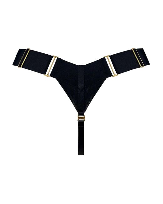Bordelle Black Nara Mesh Thong