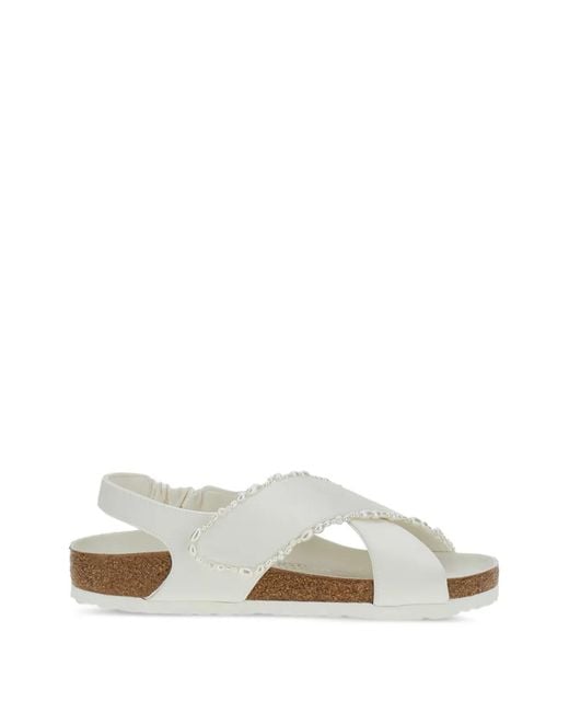 Birkenstock White X Danielle Frankel Tulum Sandals