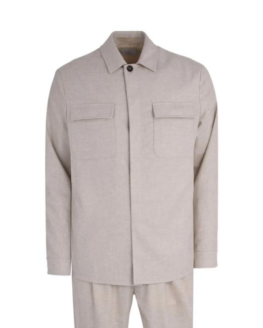 Eleventy Gray Pences Ensemble for men