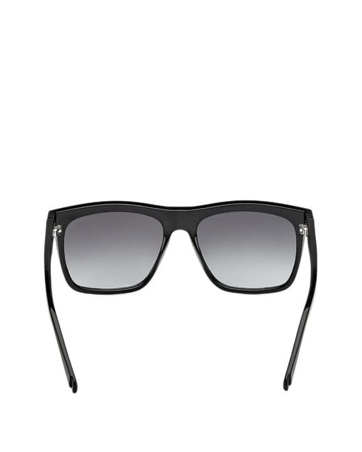 GUESS EYEWEAR Black Square-Frame Sunglasses for men