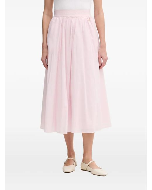 Joop! Pink Jupe Mi-Longue Sedef À Coupe Évasée