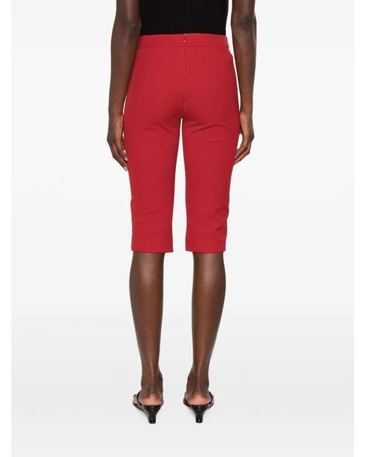 ViCOLO Red Zip-Fastening Trousers